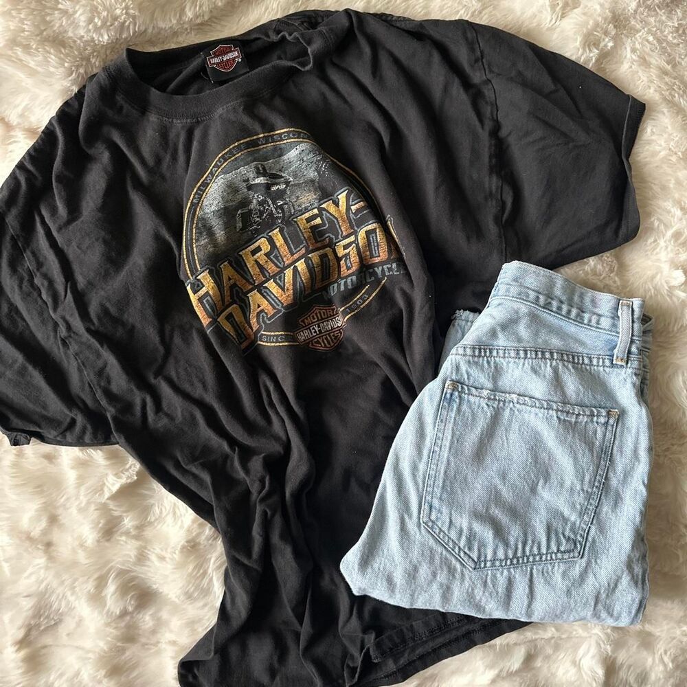 Harley-davidson Men's multi T-shirt